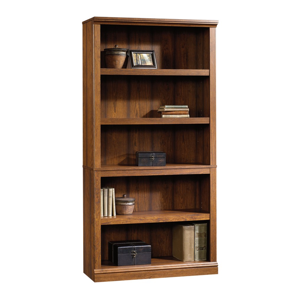 Sauder Select 70inH 5-Shelf Bookcase, Washington Cherry MPN:414356