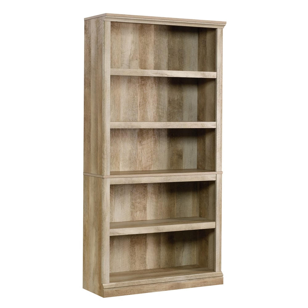 Sauder Select 70inH 5-Shelf Bookcase, Lintel Oak MPN:420174