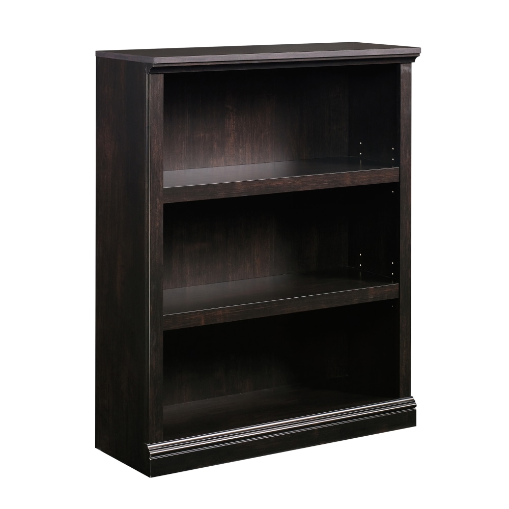 Sauder Select 44inH 3-Shelf Bookcase, Estate Black MPN:420175