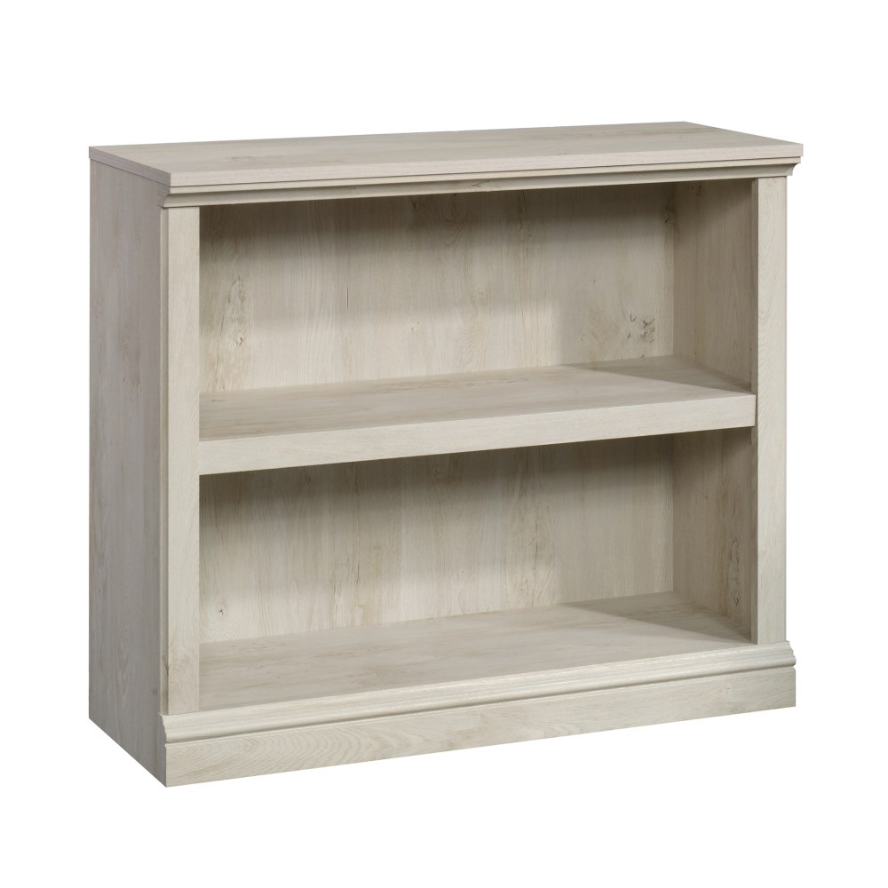 Sauder Select 30inH 2-Shelf Bookcase, Chalked Chestnut MPN:423031