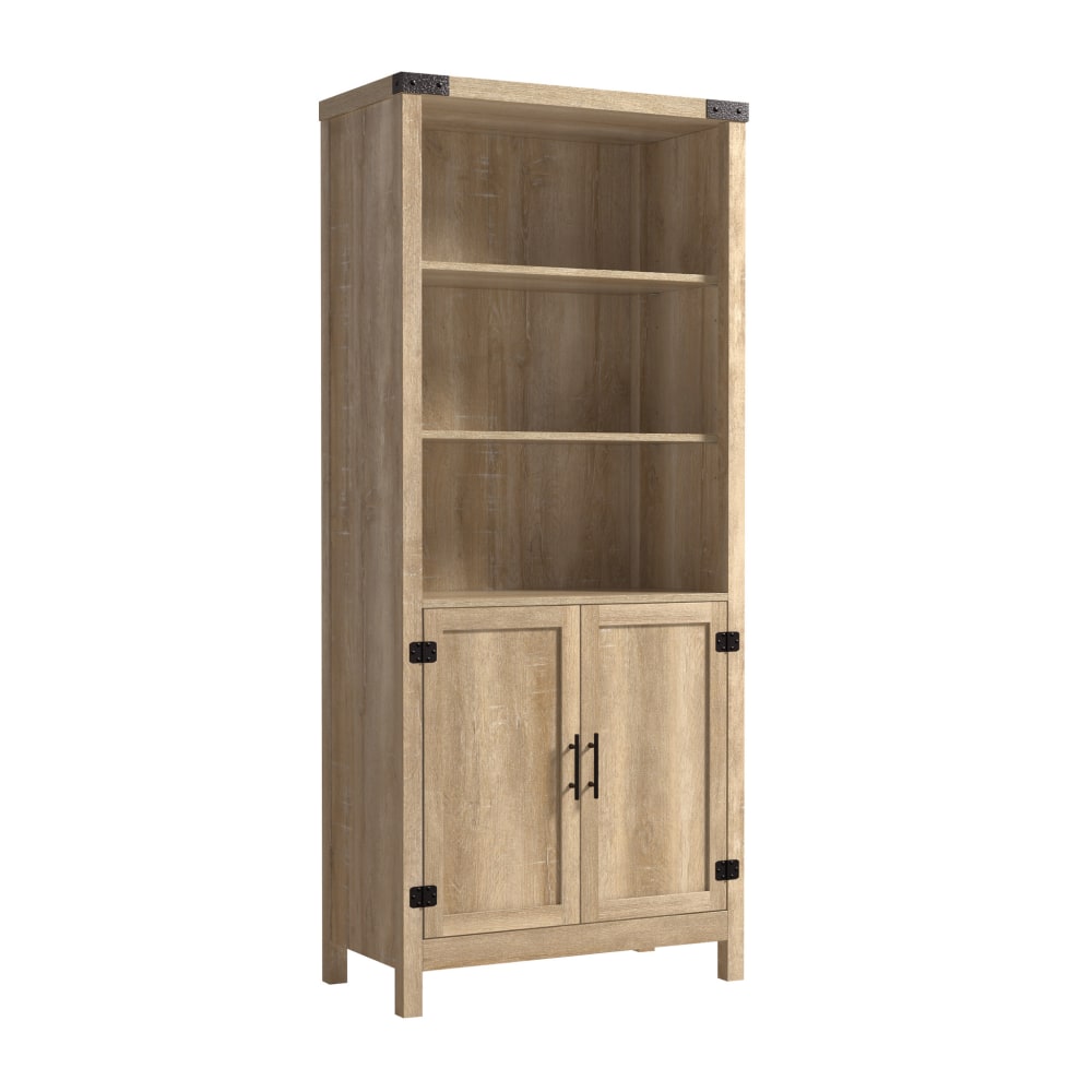 Sauder Bridge Acre 70inH 5-Shelf Bookcase, Orchard Oak MPN:427324