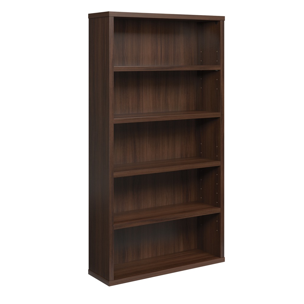 Sauder Affirm Commercial 66inH 5-Shelf Bookcase, Noble Elm MPN:427450