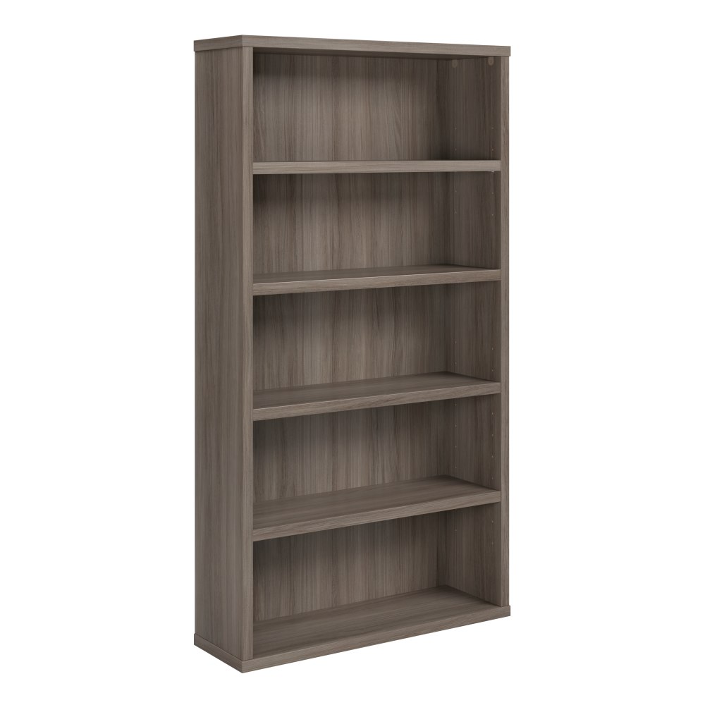 Sauder Affirm Commercial 66inH 5-Shelf Bookcase, Hudson Elm MPN:427457