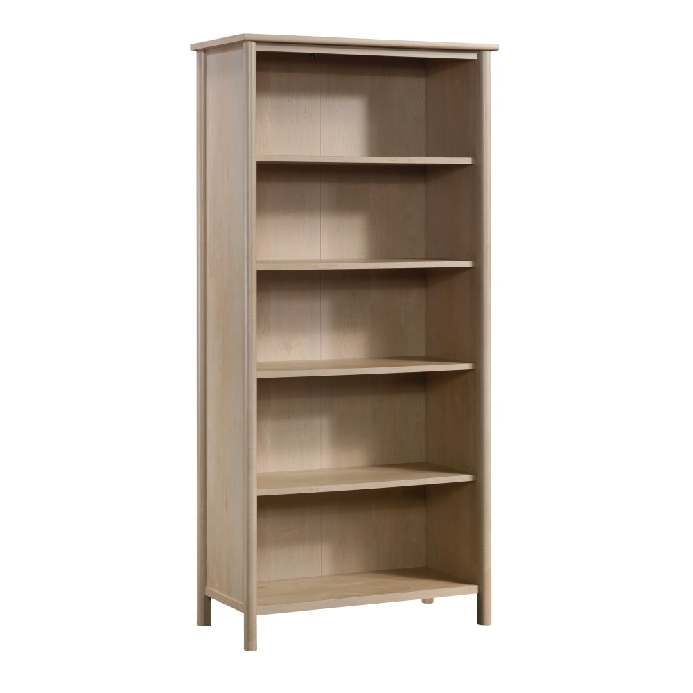 Sauder Whitaker Point 66inH 5-Shelf Bookcase, Natural Maple MPN:429376