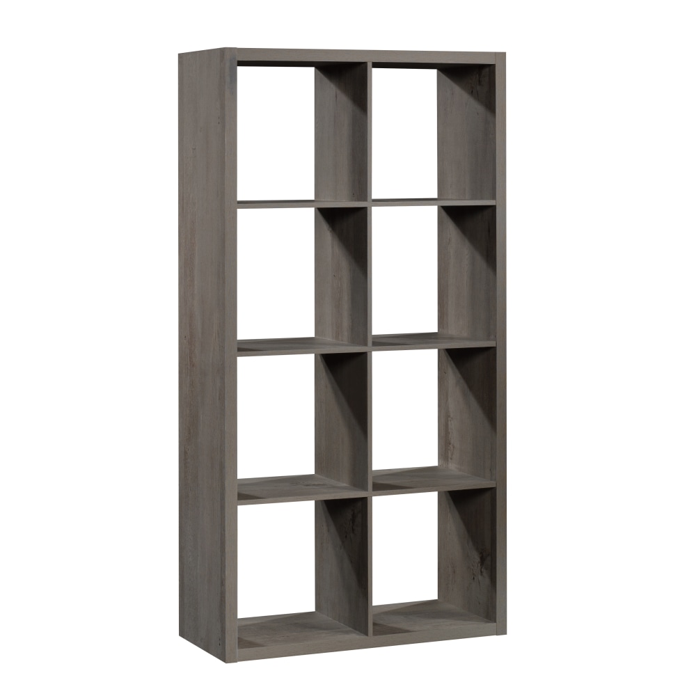 Sauder Select 58inH 8-Cube Storage Bookcase, Mystic Oak MPN:431286