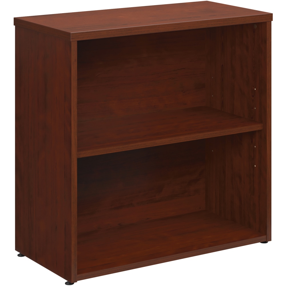 Sauder Affirm 30inH 2-Shelf Bookcase, Classic Cherry MPN:431915