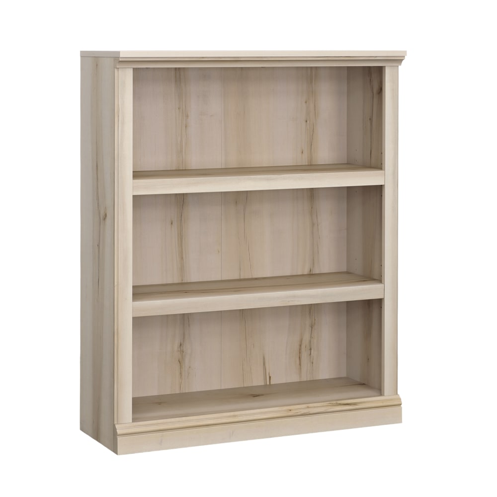 Sauder Select 44inH 3-Shelf Bookcase, Pacific Maple MPN:434825