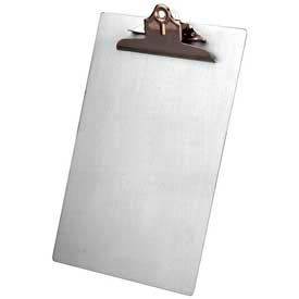 Saunders Recycled Aluminum Clipboard with Antimicrobial Protection 8-1/2