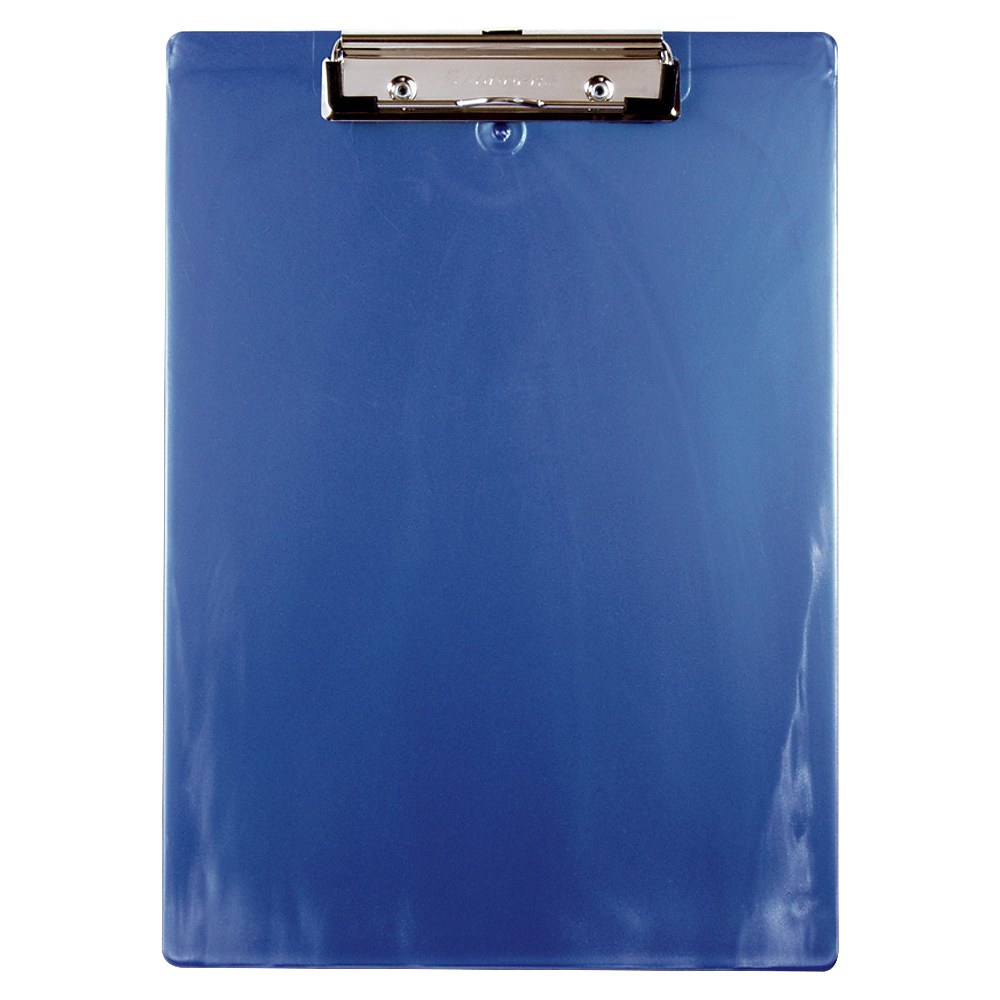Saunders 96% Recycled Plastic Clipboard, Letter Size, 12 1/2inH x 9inW x 1/2inD, Ice Blue (Min Order Qty 7) MPN:00439