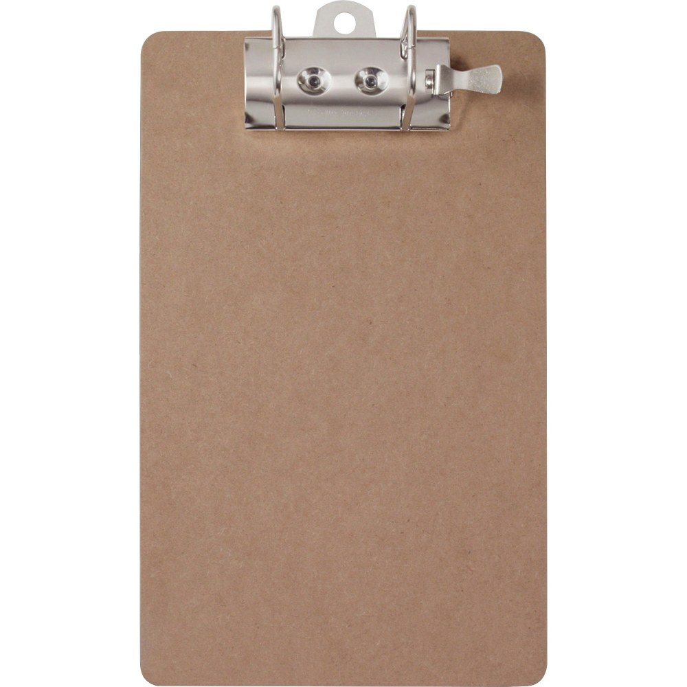 Saunders Hardboard Archboard Clipboard, 9in x 15in, 100% Recycled, Brown MPN:05712