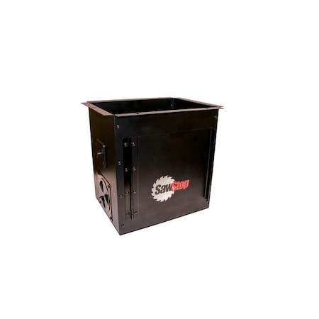 Router Dust Box, Steel, 13 in Dia MPN:RT-DCB