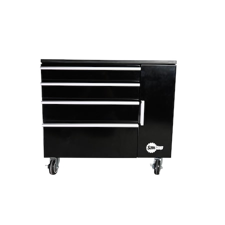 Tool Cabinet, Black, Steel, 32 in W MPN:TSA-UTC32