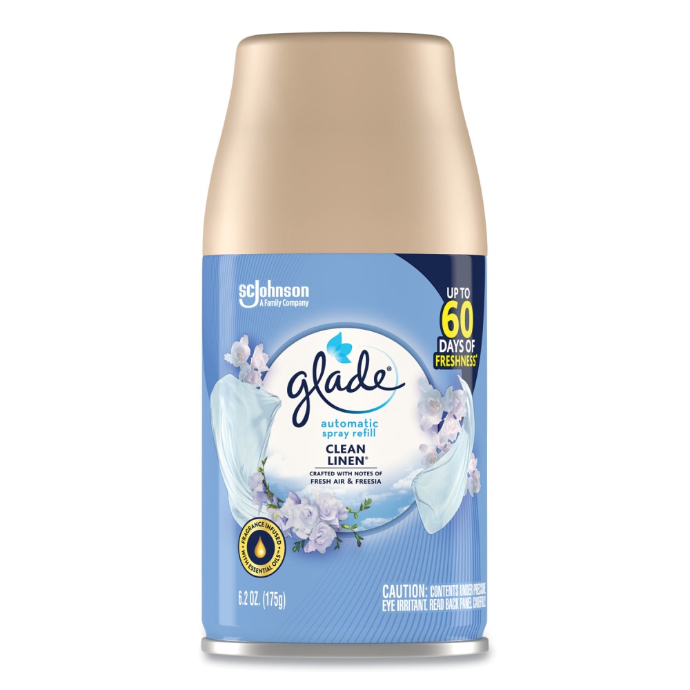 Glade Automatic Air Freshener, Clean Linen, 6.2 oz MPN:375364EA