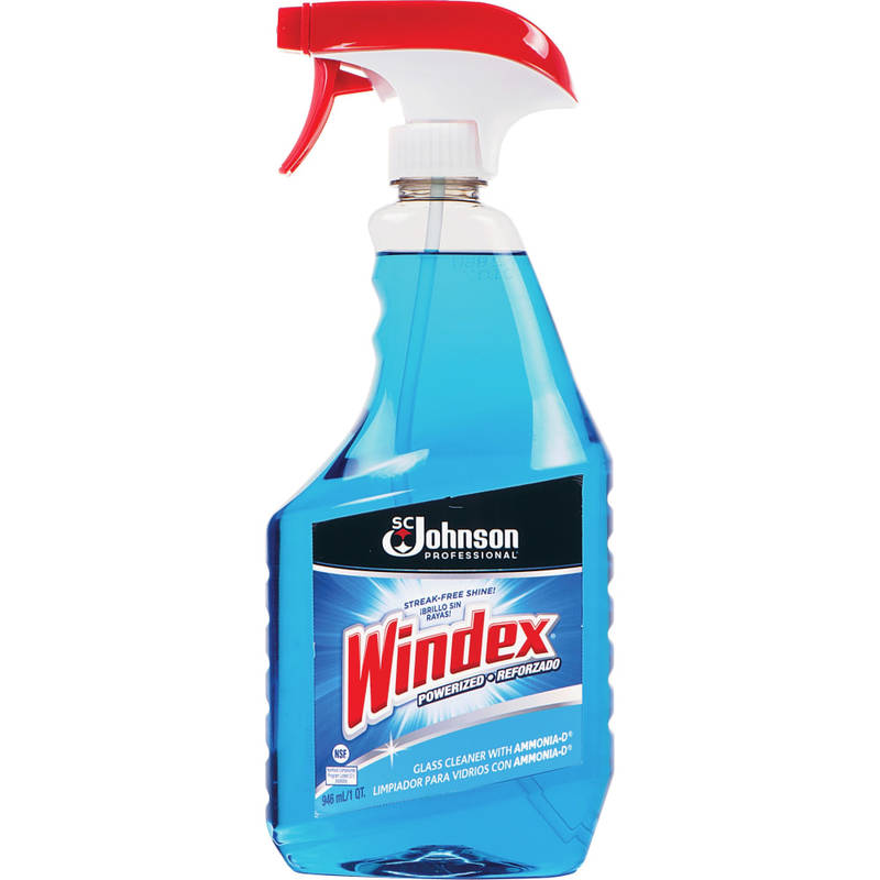 Windex Glass Cleaner With Ammonia-D, 32 Oz Bottle MPN:SJN695155