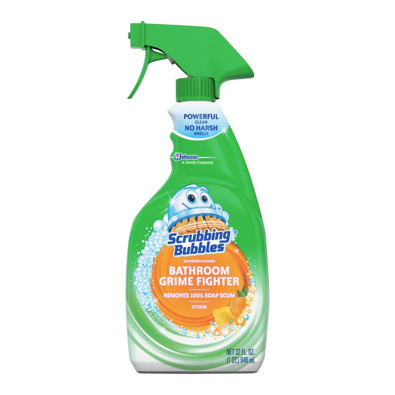 Scrubbing Bubbles Foaming Bathroom Cleaner, Citrus Scent, 32 Oz Bottle (Min Order Qty 11) MPN:DVO CB707551