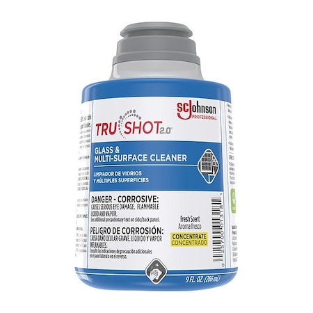 Liquid TruShot 2.0 Glass and Multi-Surface Cleaner, Clear, Fresh, Cartridge, 4 PK MPN:379846