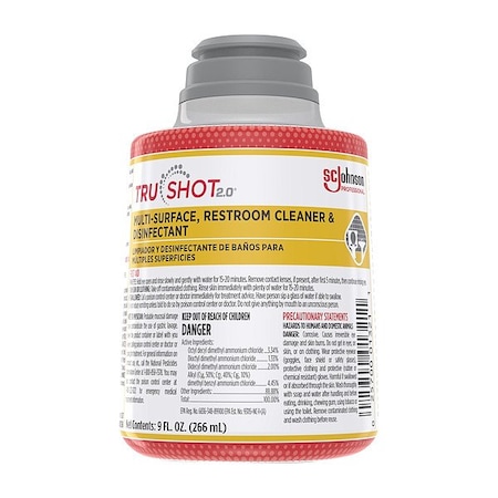 Bathroom Cleaner, Liquid, 9 oz, Fresh MPN:379850