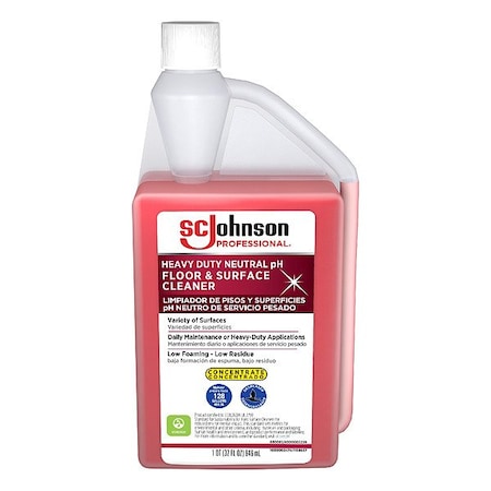 Floor Cleaner, 32 oz, Bottle, PK6 MPN:680081