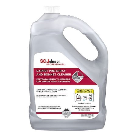 Carpet Cleaner, 1 gal, Concentrated, PK4 MPN:680082