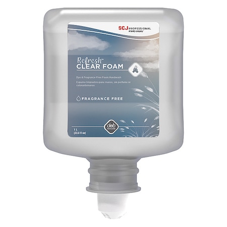 1000 ml Foam Hand Soap Cartridge MPN:CLR1L
