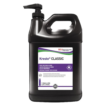 1 gal Paste Hand Cleaner Pump Bottle, 4PK MPN:KCL1G
