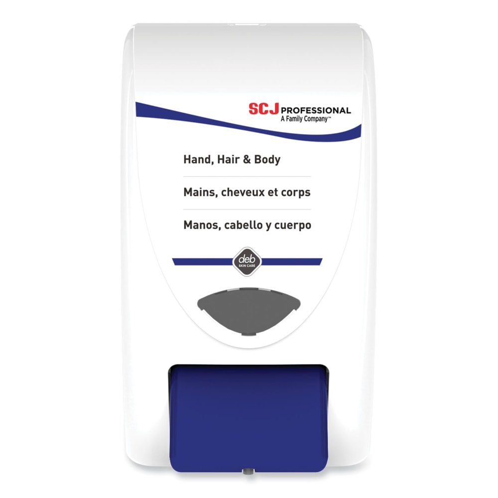 SC Johnson Professional Cleanse Hand, Hair and Body Dispenser, 2 L, 6.4 x 5.7 x 11.5, White/Blue, 8/Carton MPN:SHW2LDP