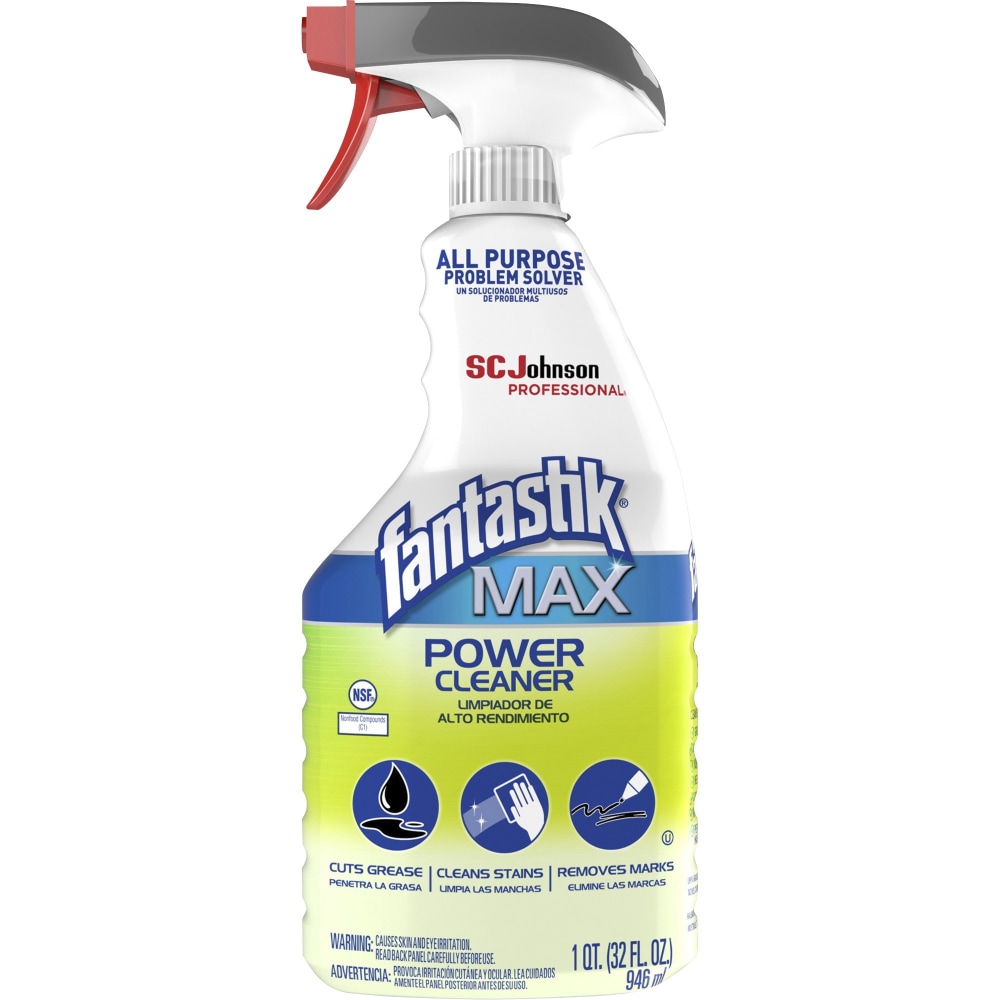 fantastik Max Power Cleaner - 32 fl oz (1 quart) - 1 Each - Clear MPN:323563