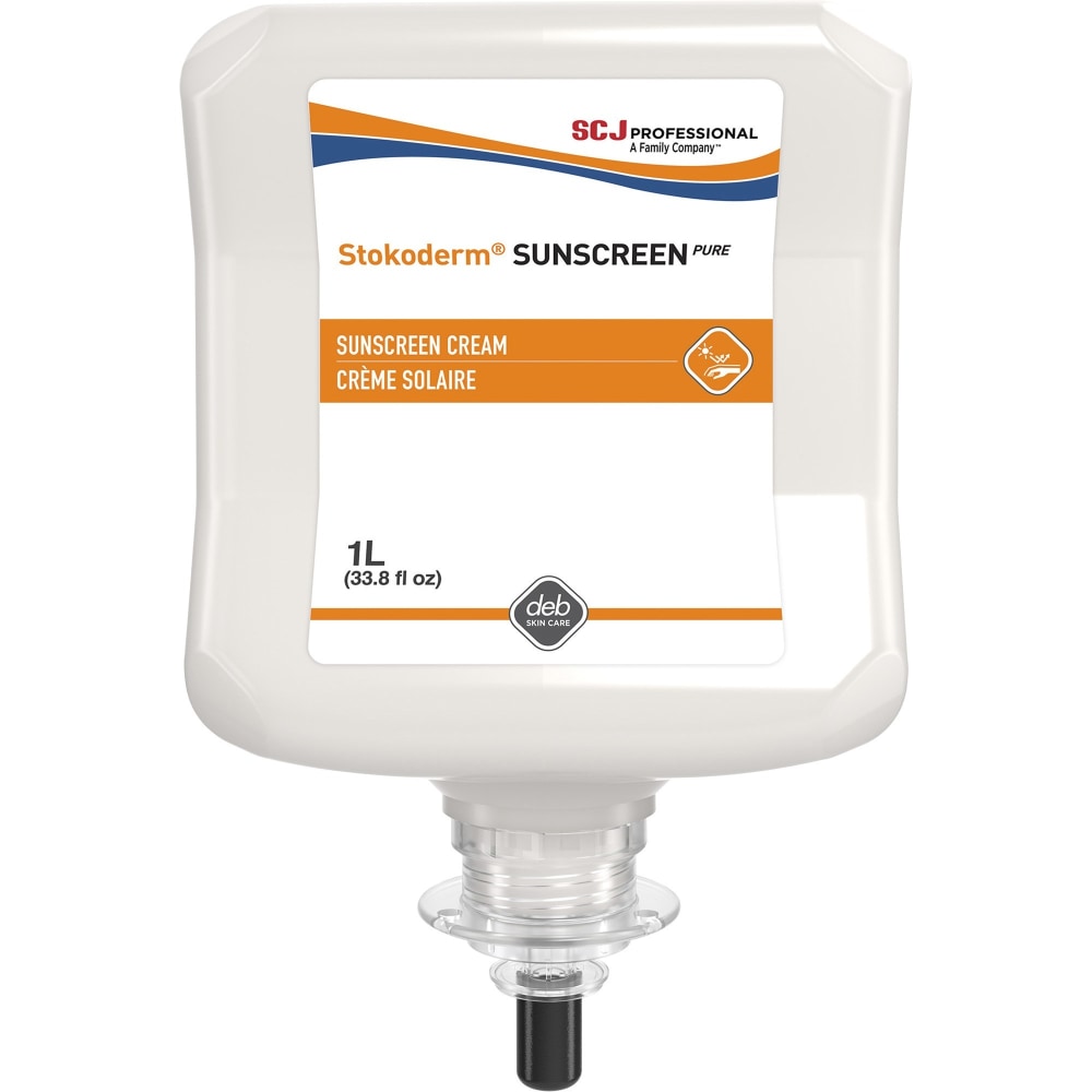 SC Johnson UV Skin Protection Cream - Cream - 1.06 quart - SPF 30 - Skin, Outdoor - UV Resistant, Water Resistant, Perfum - SUN1L MPN:SUN1L