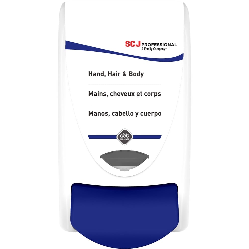 SC Johnson Cleanse Hand, Hair and Body Dispenser - Manual - 1.06 quart Capacity - Hygienic, Push Button, Ant - SHW1LDS MPN:SHW1LDS