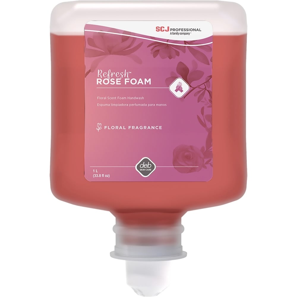 SC Johnson Manual Refill Refresh Rose Handwash - Rose Scent - 1.06 quart - Cartridge Dispenser - Dirt Remover - RFW1L MPN:RFW1L