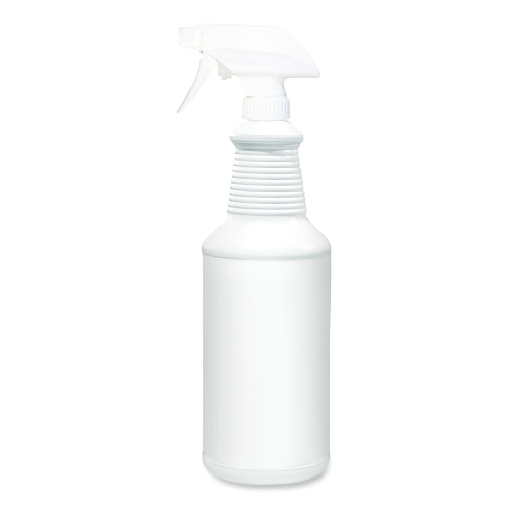 Diversey Water Only Spray Bottle, 32 oz, White, 12/Carton MPN:D05357