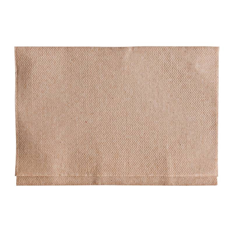 Tork Xpressnap Interfold 1-Ply Dispenser Napkins, 8 1/2in x 13in, Natural, 600 Napkins Per Pack, Carton Of 10 Packs MPN:DX906E