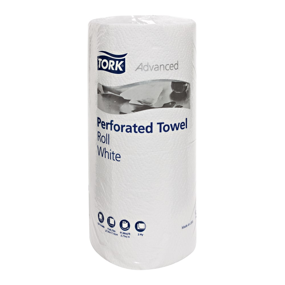 SCA Tissue 2-Ply Paper Towels, 100% Recycled, 120 Sheets Per Roll, Pack Of 30 Rolls MPN:HB9201