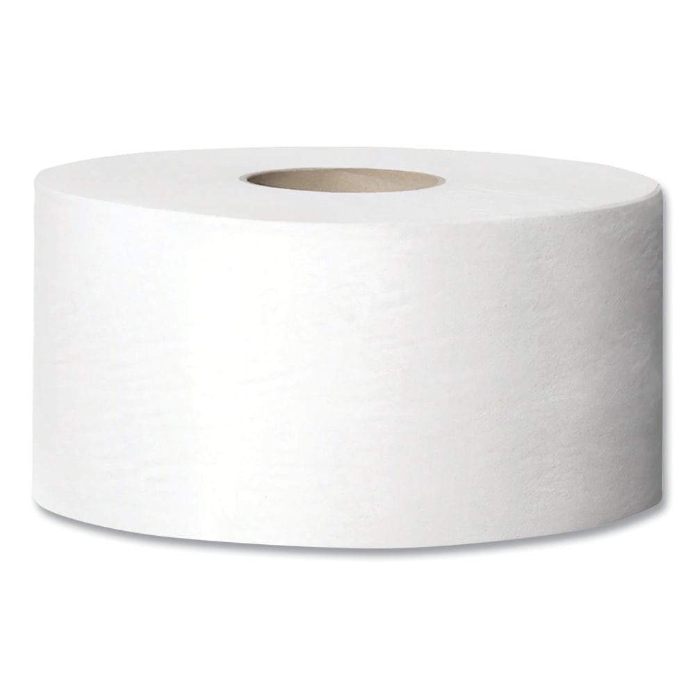 Tork Advanced Mini-Jumbo Roll 2-Ply Bath Tissue, 2-5/16in x 3-1/2in, White, 320 Sheets Per Roll, Carton Of 12 Rolls MPN:12024402