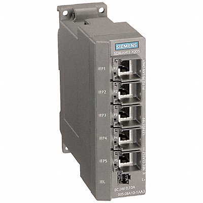 SCALANCE X005 IE Entry Level Switch unm MPN:6GK50050BA101AA3