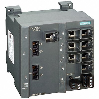 SCALANCE X308-2 managed plus IE switch MPN:6GK53082FL102AA3