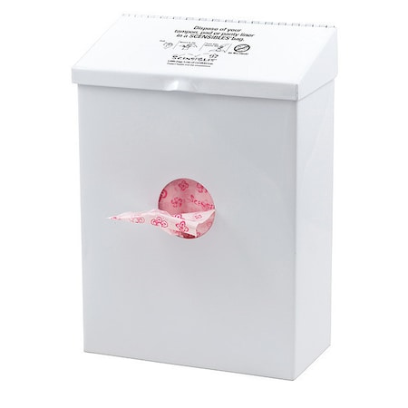 Sanitary Napkin Receptacle/Liner, White MPN:CDWM