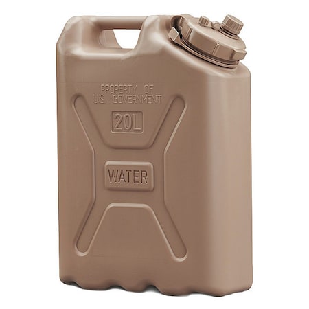 Military Water Canister, 5-gal, Sand MPN:06181