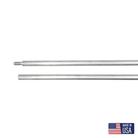 Aluminum Rod, 12-24, Male-Female Thd, 2 ft. MPN:13002