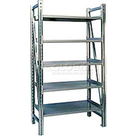 Steel Pick Shelving 5 Level Single Straight 78