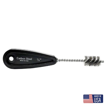 Standard plumbing copper fitting brush, 1 in L Brush, Plastic MPN:00646