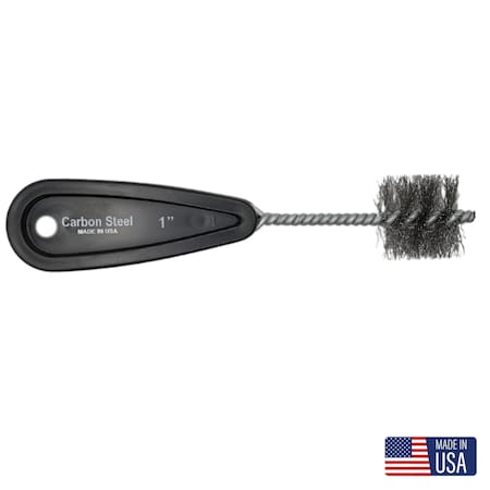 Standard plumbing copper fitting brush, 1 in L Brush, Plastic MPN:00649