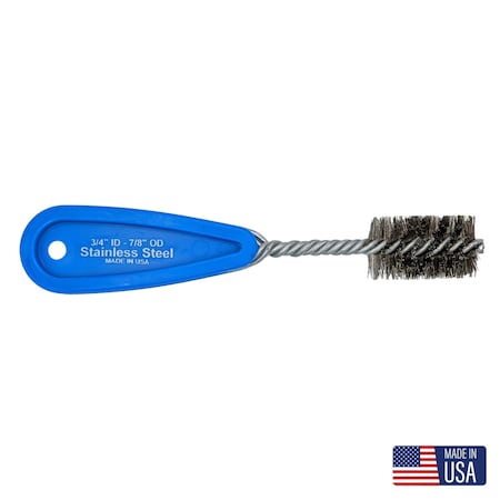 Stainless Steel Premium plumbing copper fitting brush, Plastic MPN:00929