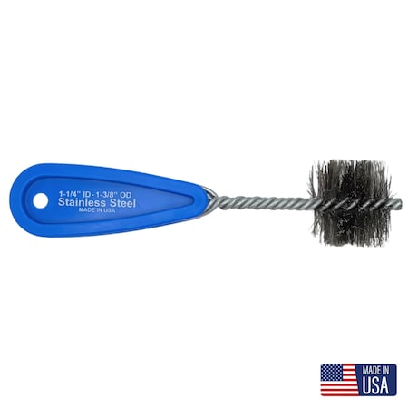 Stainless Steel Premium plumbing copper fitting brush, Plastic MPN:00932