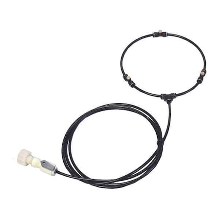 Misting Ring Kit, 9 in Blade Dia, Polyethylene, Black MPN:MKLP12SO-3B