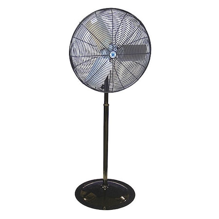 Pedestal Fan, 20 in Blade Dia, 115V, Oscillating MPN:TW20B-PRB