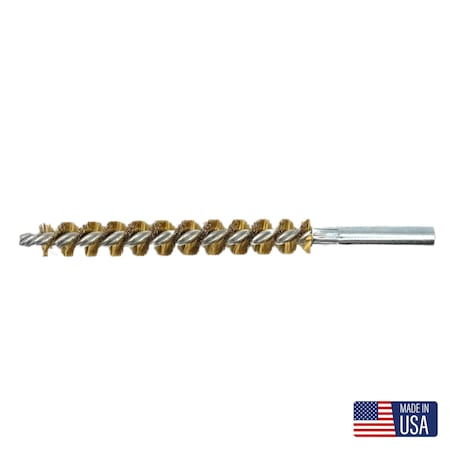 Tube Brush, Single Spiral, Double Stem MPN:43610