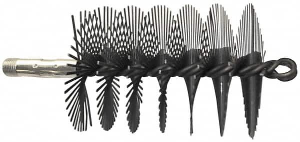 Flat Wire Single Spiral Flue Scraper: 1-1/4