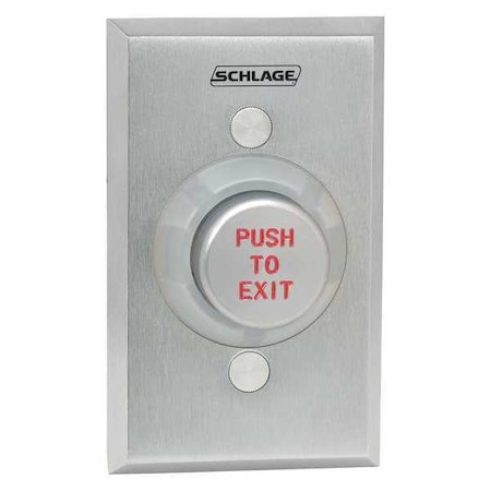 Push to Exit Button, Momentary, 1-1/4