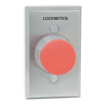 Standard Push Button, Red, Steel MPN:623RD